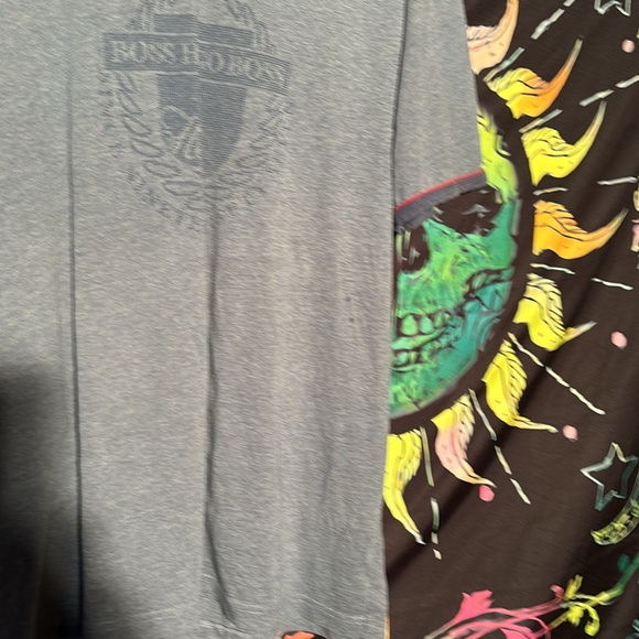 MENS HUGO BOSS Mens Graphic Short Sleeve Casual Tee Shirt XXL - Picture 3 of 6